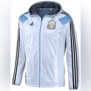 Adidas mens Argentina all weather jacket full zip XL